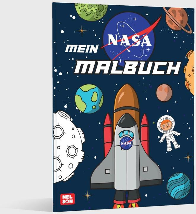 Actual product image NASA: My colouring book