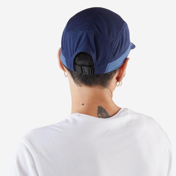 Produktbild Kiprun Lauf-Cap Schirmmütze 5 Panel - blau
