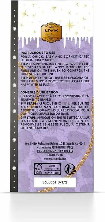 Produktbild NYX Professional Make-Up NYX Professional Makeup Eye Must Have Limited Edition Lote 2 Piezas