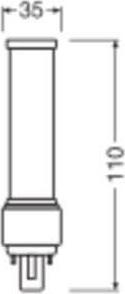 Immagine prodotto Ledvance Lampada compatta a LED (G24d-1, 5 W, 600 lm, 10 x, E)
