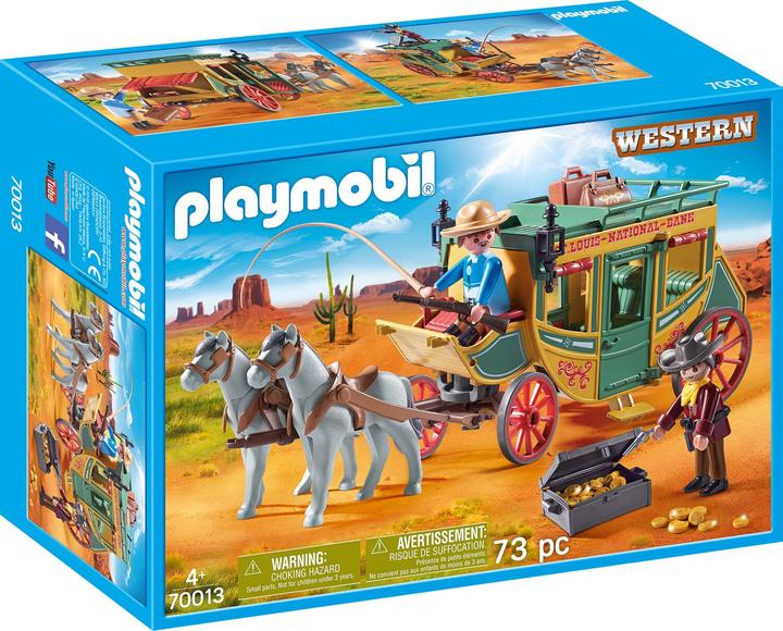 Actual product image Playmobil Western Carriage (70013, Playmobil Western)