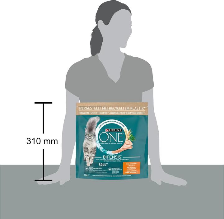 Actual product image Purina ONE Dried fodder (Adult, 1 pcs., 1500 g)