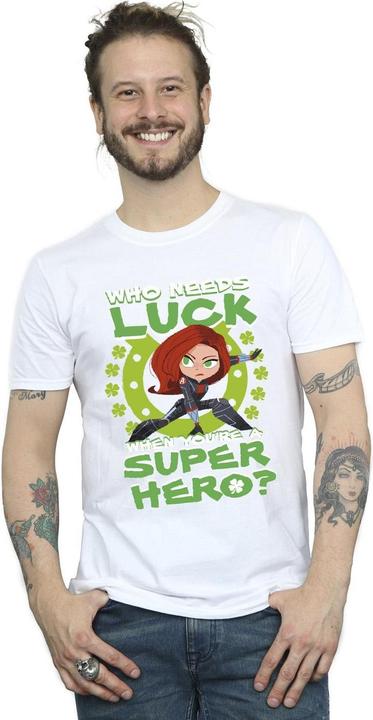 Produktbild St Patrick's Day Black Widow Luck TShirt (3XL)