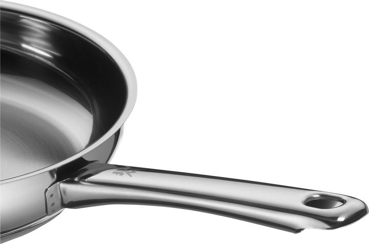 Productafbeelding WMF Roestvrijstalen Koekenpan 28cm Pan Inductie Professioneel Ongecoat (28 cm, Koekenpan, Roestvrij staal)