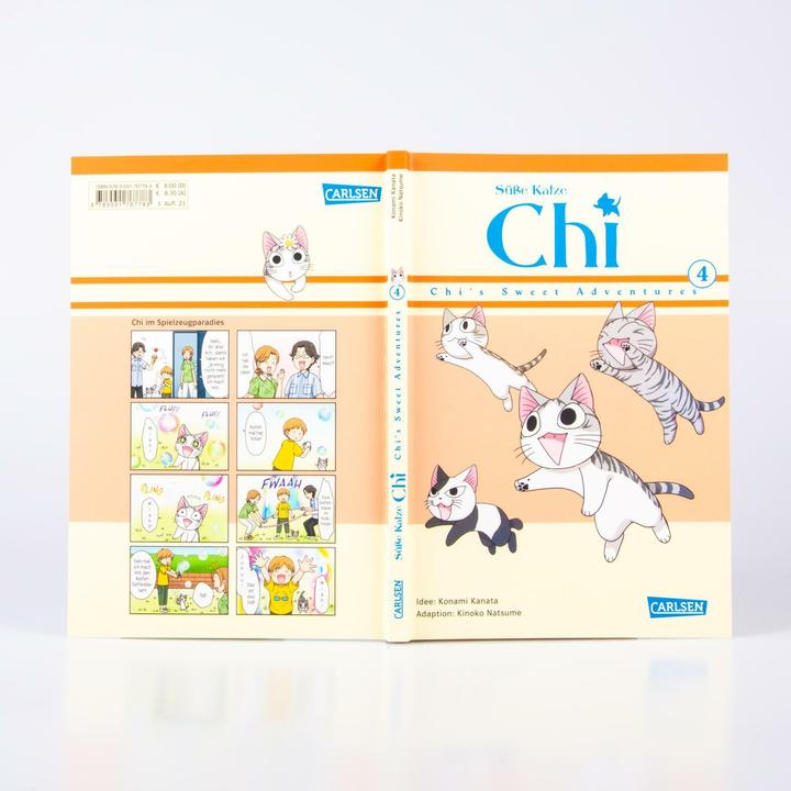 Actual product image Süsse Katze Chi: Chi's Sweet Adventures 4 (German, Konami Kanata, Kinoko Natsume, 2021)