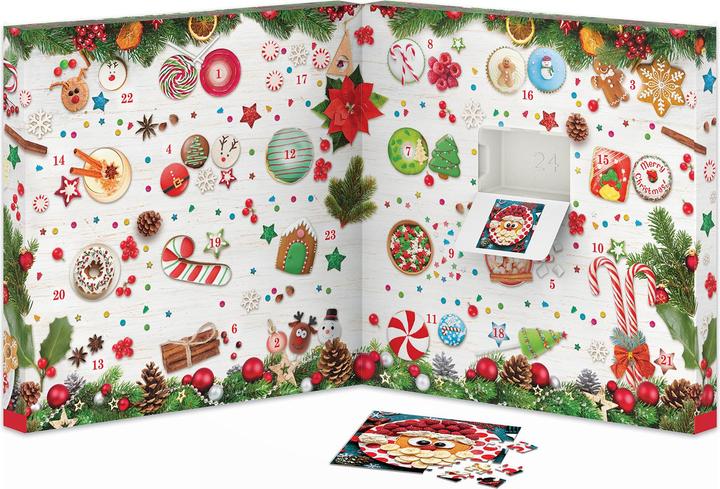 Actual product image Eurographics Puzzle Advent Calendar - Christmas Desserts