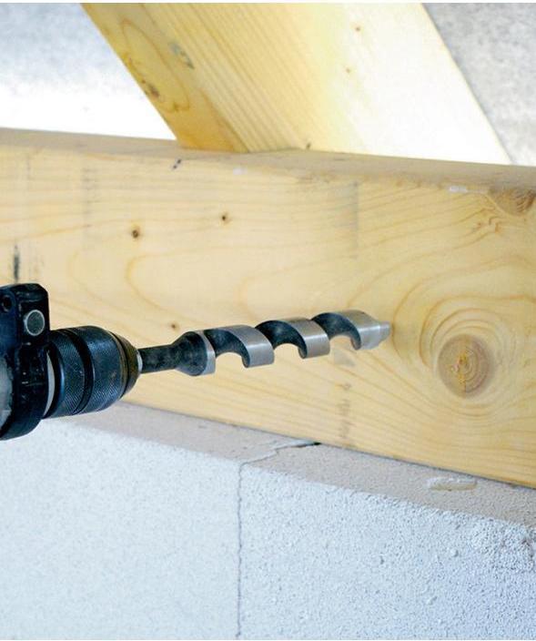 Actual product image Heller Serpentine drill 28 mm total length (28 mm)