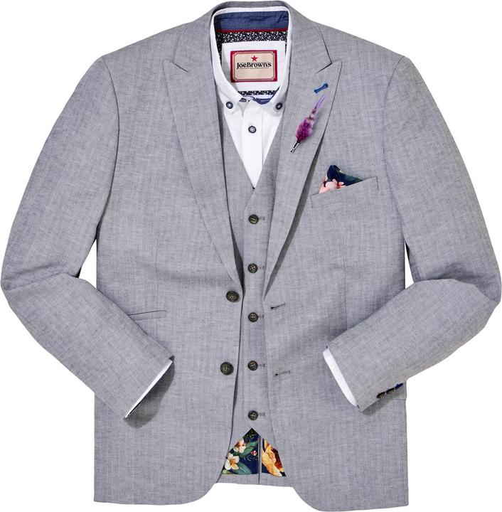 Produktbild Joe Browns Herringbone Linen Blend Blazer (38)
