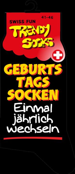 Produktbild Trendcompany Socken Geburtstagssocken (41 - 46)