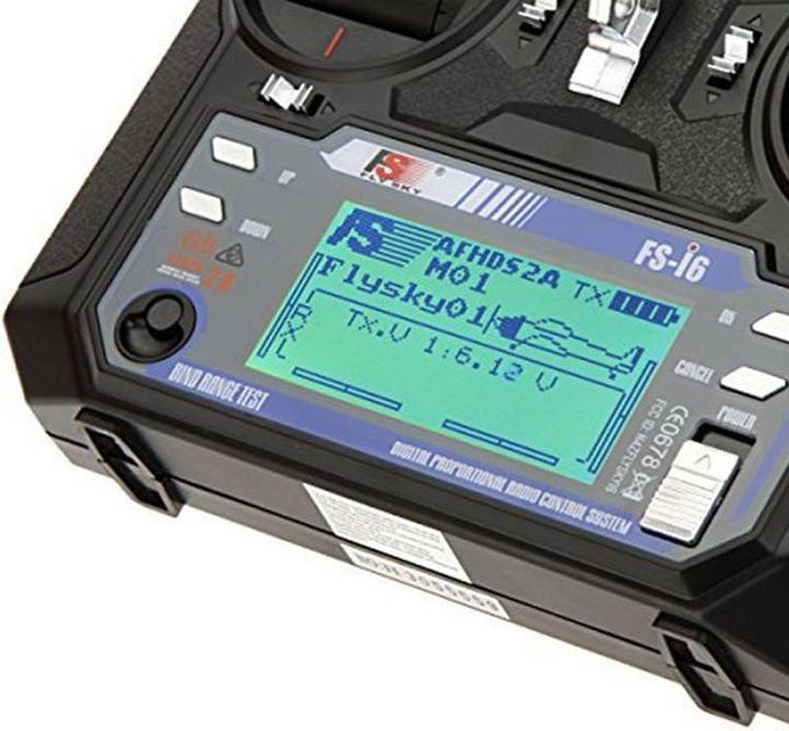 Image du produit Fly Sky Kit émetteur + récepteur FlySky FS-i6 + A6B