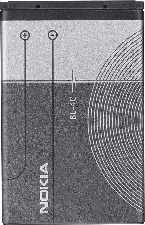 Nokia Bl-4c (Akku, Nokia 6070, Nokia 2650, Nokia 2652, Nokia 3500, Nokia 5100, Nokia 6100, Nokia 6260, Nokia 6300, Nokia 7200, Nokia 7270, Nokia 6101, Nokia 6103, Nokia 6125, Nokia 6131, Nokia 6136, Nokia 6170)