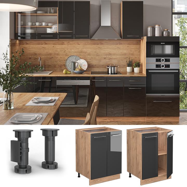 Actual product image Vicco Küchenunterschrank Fame-Line (60 x 51.5 x 81.5 cm)