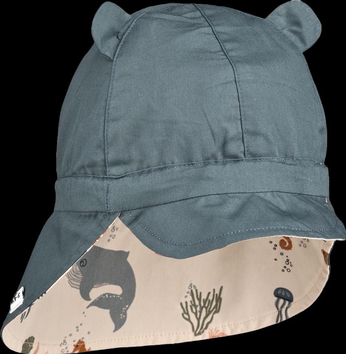 Actual product image Liewood Gorm reversible sun hat Sea Creature