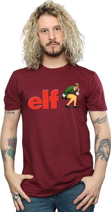 Actual product image Elf Mens Crouching Logo T-Shirt (XXL)