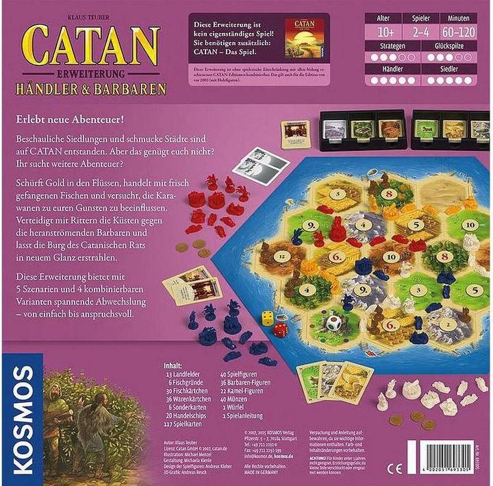 Produktbild Kosmos Catan - Erweiterung - Händler & Barbaren (Deutsch)