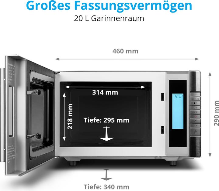Image du produit Medion MD 14482 Micro-ondes avec gril (20 l)