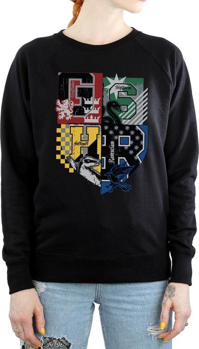 Actual product image Womens/Ladies Hogwarts Varsity Sweatshirt (M)