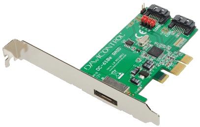 Immagine prodotto Dawicontrol 2 canali, SATA, PCIe 2.0, RAID 1/0/JBOD