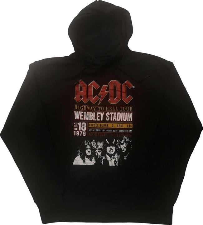 Immagine prodotto AC/DC Wembley 79 (Felpa con cappuccio) (S)