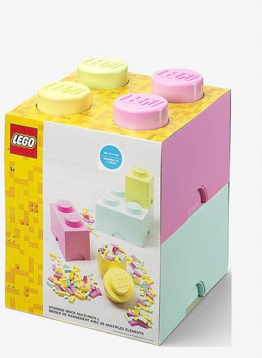 Image du produit Room Copenhagen R.C. LEGO Brique de stockage MP Pastel 4pcs 40150802