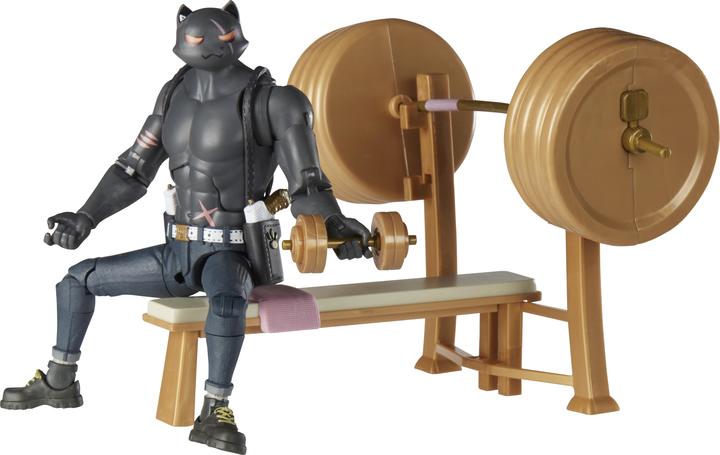 Produktbild Fortnite Hasbro Victory Royale Series Meowscles (Shadow), 15 cm grosse Action-Figur mit Accessoires