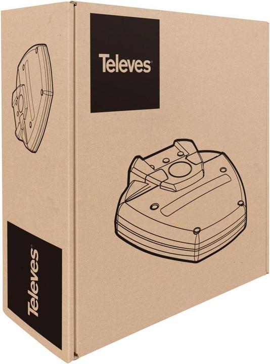 Actual product image Televes CAMPNOVA2 Camping antenna f.VHF DAB + DVB-T/T2 b.K48 w.accessories (Flat antenna, 22 dB, DAB/ DAB+, DVB-T / -T2)