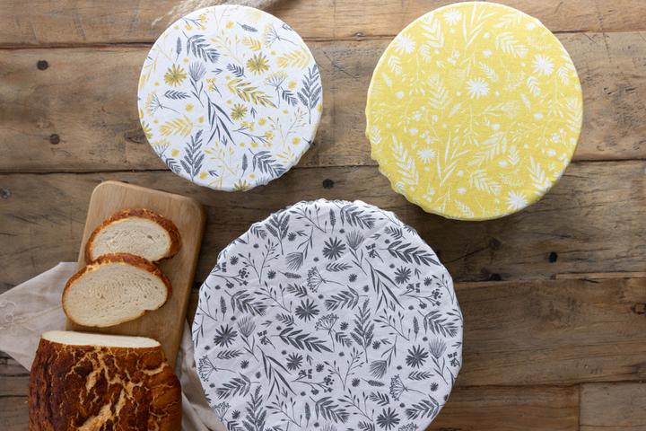 Actual product image Kitchen Craft Organic Cotton Food Covers (3 x)