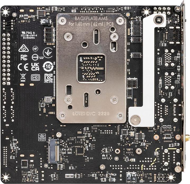 Actual product image MSI MPG B650I EDGE WIFI (AM5, AMD B650, Mini-ITX)