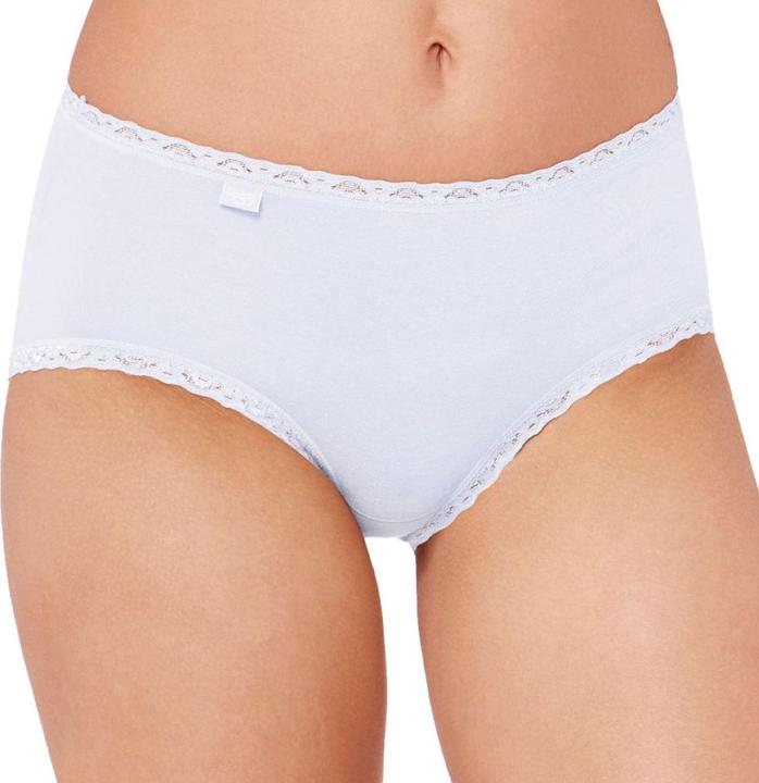 Actual product image Sloggi Pack of 6 24/7 Cotton Lace Midi Briefs (42, XL, pack of 6)