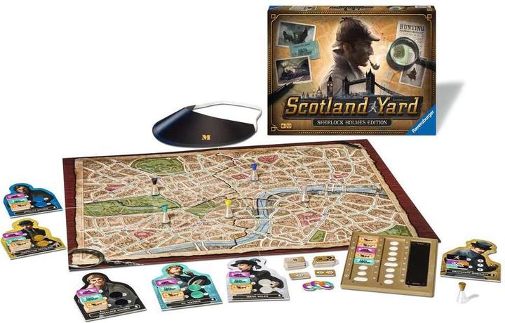 Immagine prodotto Ravensburger Sherlock Holmes Scotland Yard (Tedesco, Italiano, Olandese, Inglese, Francese)