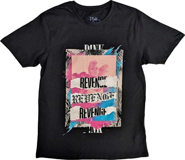 Immagine prodotto P!nk Maglietta unisexe adulte en coton Revenge (M)