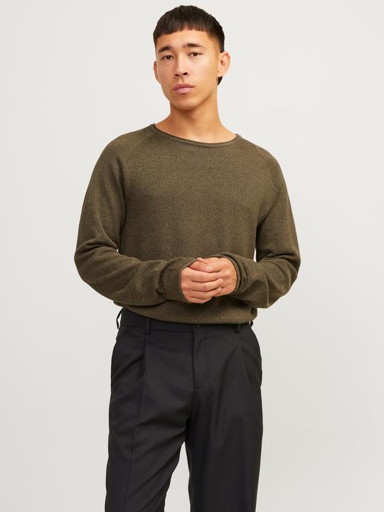 Produktbild Jack & Jones Plain Knitted pullover Strickpullover mit Rundhals (M)