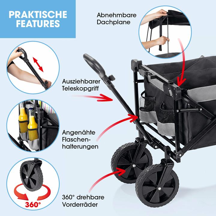 Produktbild Easymaxx Bollerwagen faltbar