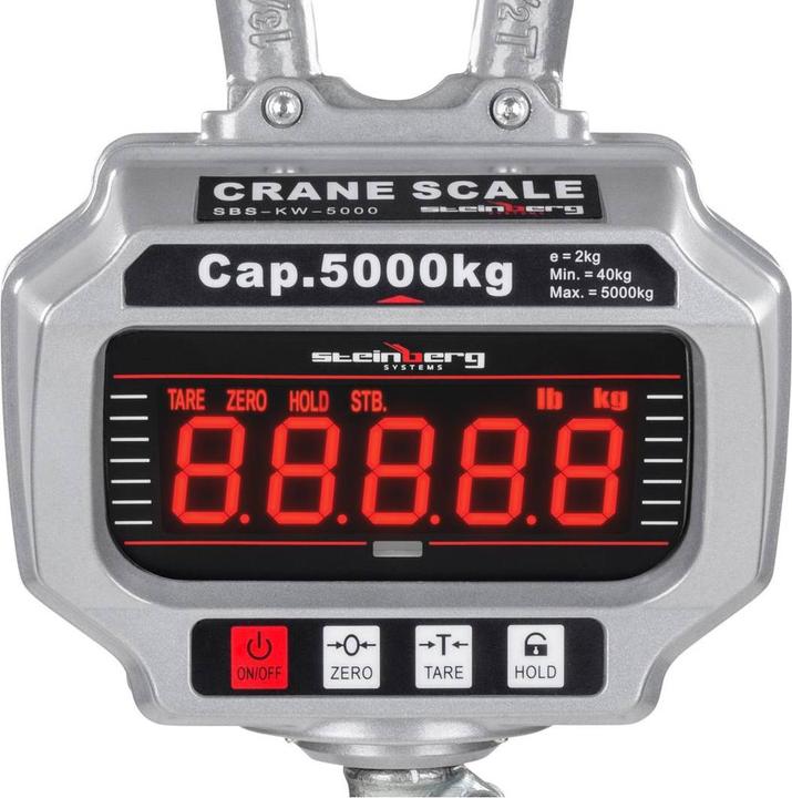 Actual product image Steinberg Crane Scale - 5,000 kg / 2 kg
