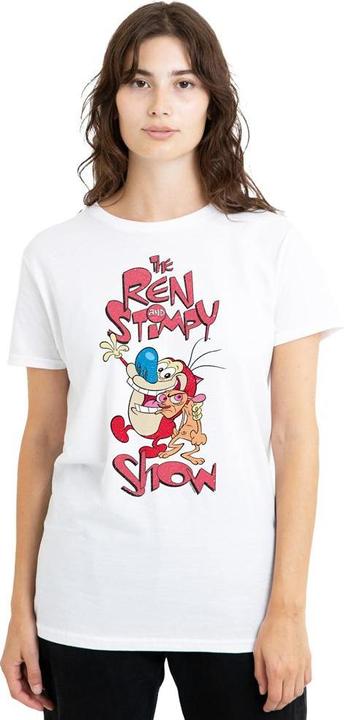 Actual product image Ren & Stimpy Unisex Adult Show T-Shirt (XL)