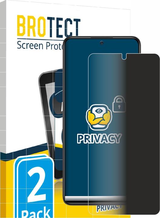 Productafbeelding BROTECT Privacy Beschermer (2 Stuk, Xiaomi Redmi Note 11 Pro)