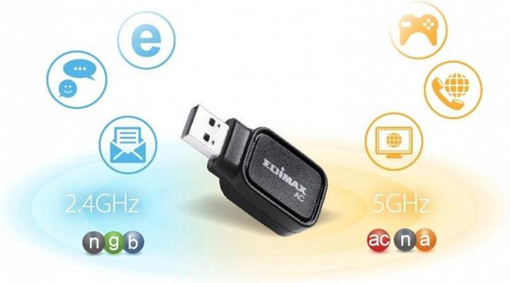 Produktbild edimax EW-7611UCB: AC600 & BT USB-Adapter (USB 2.0)