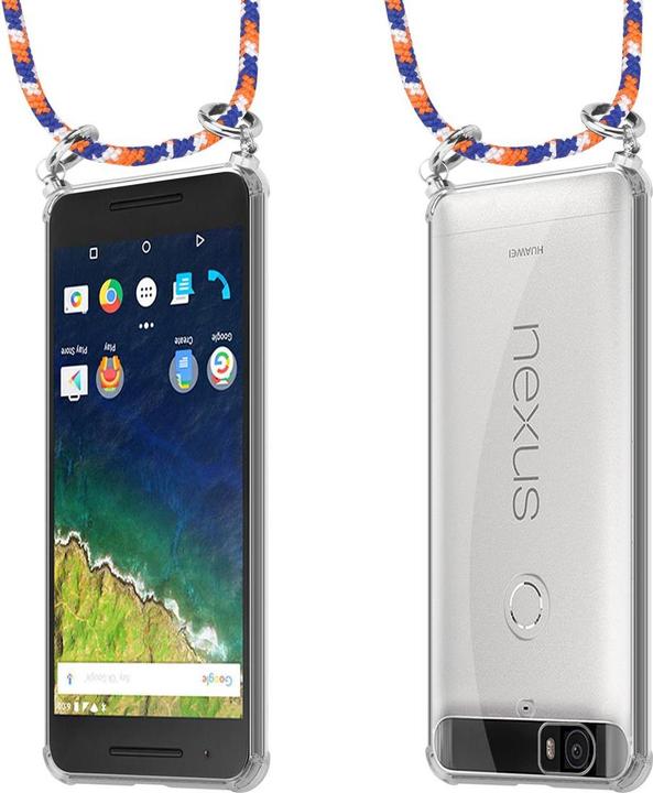 Produktbild Cadorabo TPU Handy Kette SILBER Cover