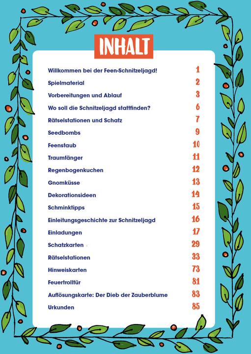 Actual product image Set: Abenteuer Schnitzeljagd Wunderwald (German, Linn�a Bergstr�sser, 2022)