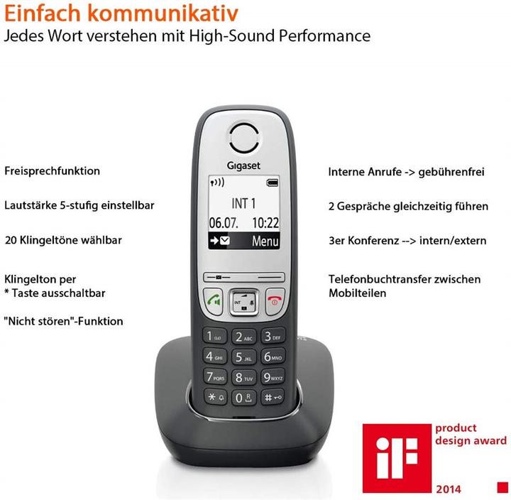 Produktbild Gigaset A415 Duo (DE-Version)