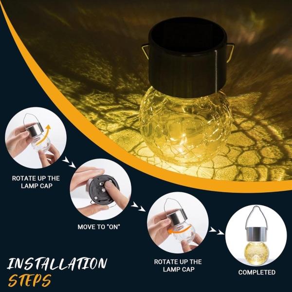 Image du produit GuGus Suspension solaire extérieure à LED
