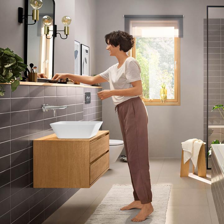 Produktbild hansgrohe HG 2-L EH-WT-MI Rebris E Unterputz, für Wandmontage chrom