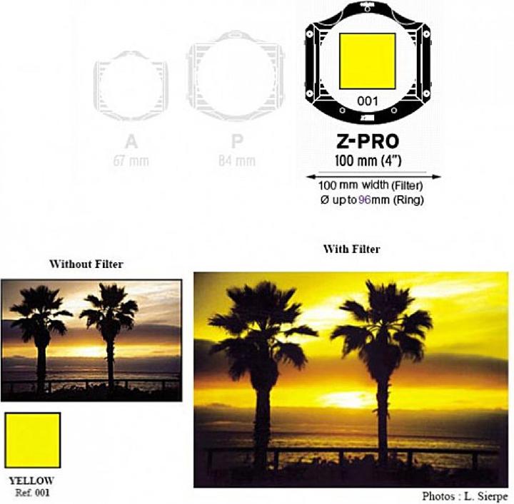 Image du produit Cokin Z001 Filtre jaune (96 mm, Filtres de couleur, 1 mm)