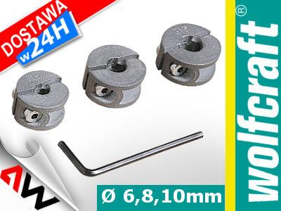 Produktbild wolfcraft wolfcraft 1 Univ.-Tiefenstopp-Set 3-tlg. ø6,8,10mm (6, 8, 10 mm)