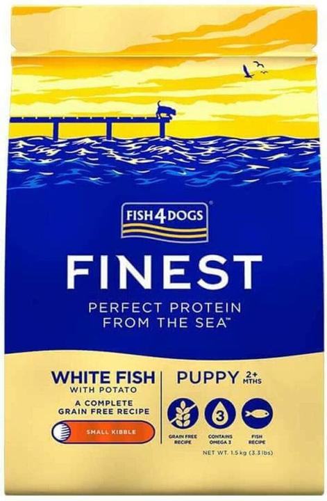 Immagine prodotto Fish4Dogs Finest White Fish Puppy małe rasy 1 5kg (Junior, 1 pz., 1500 g)