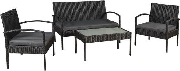 Produktbild Juskys Polyrattan Sitzgruppe Trinidad