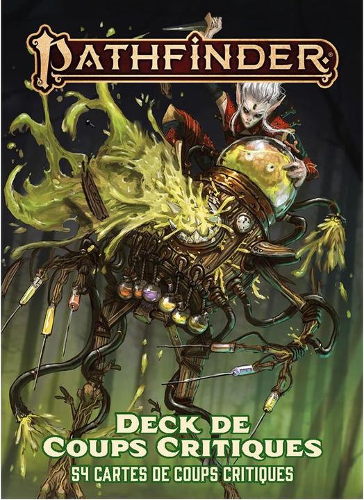 Produktbild Black Book Pathfinder 2 - Critical Hit Deck (Französisch)