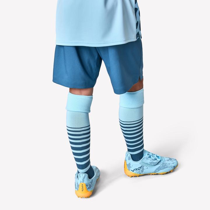 Produktbild Kipsta Mädchen Fussball Shorts - Viralto dunkelgrau (8, 9, 10)