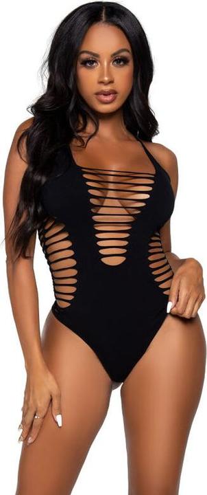 Leg Avenue Body Tanga Racerback Pink (One size)