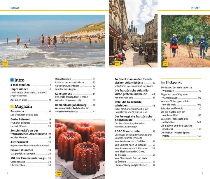 Produktbild Adac Reiseführer plus Französische Atlantikküste (Deutsch, Jonas Fieder, 2024)